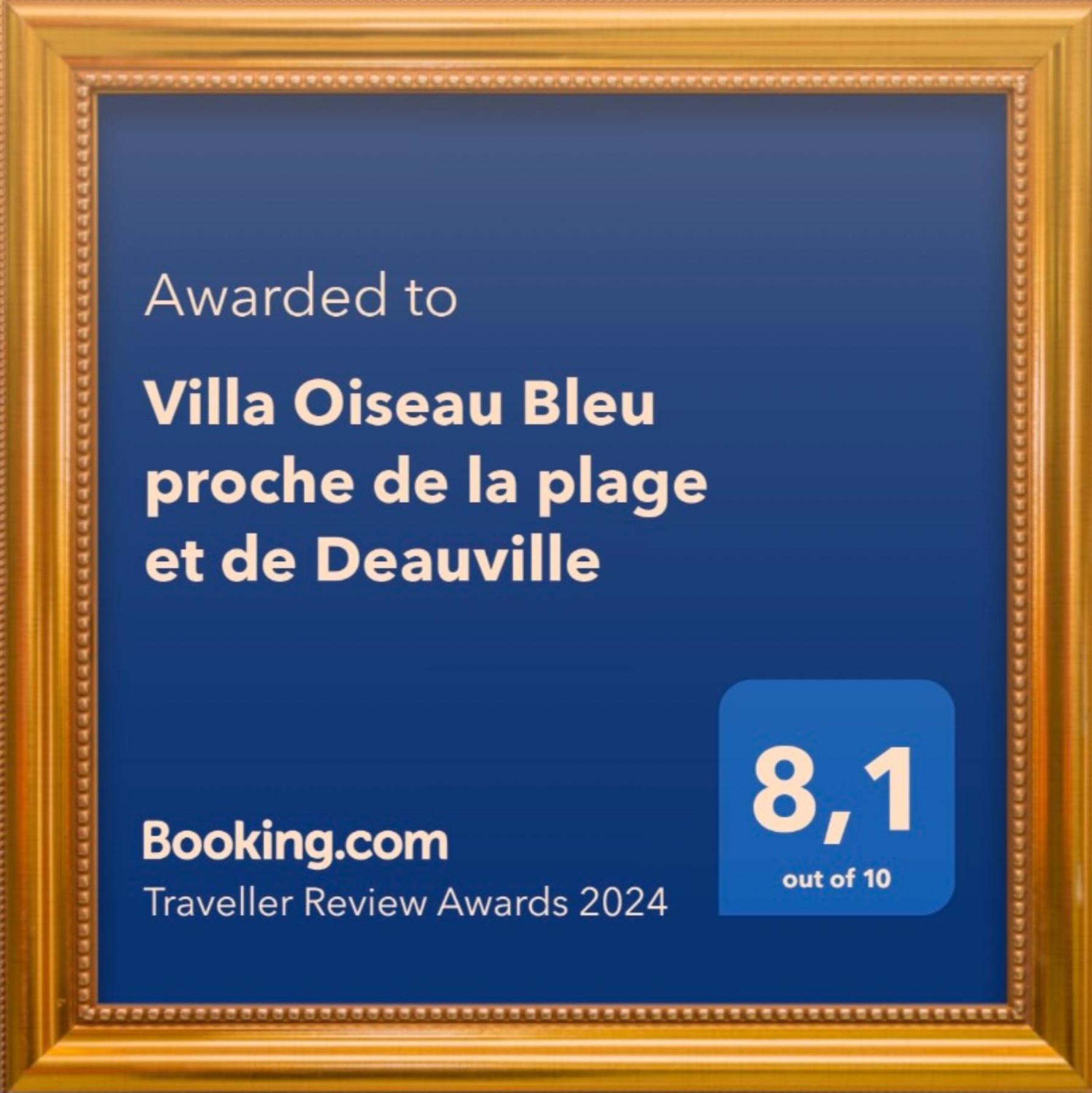 La Villa L'Oiseau Bleu Proche De La Plage Et De Deauville !!! Awards 2025 Blonville-sur-Mer Exterior foto